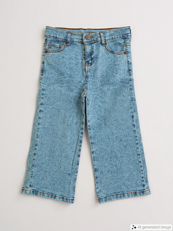 LCW Kids Wideleg Girls Jeans