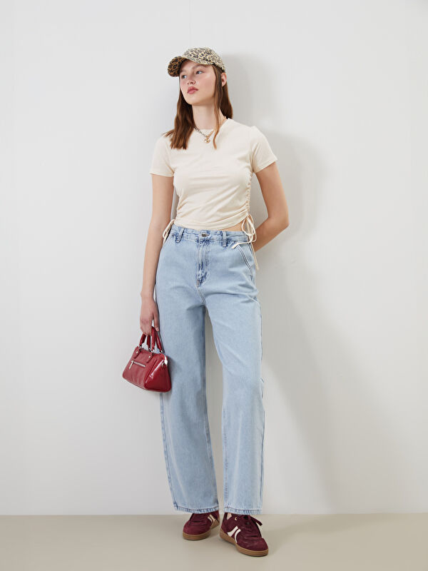 XSIDE Baggy Fit Kadın Jean Pantolon