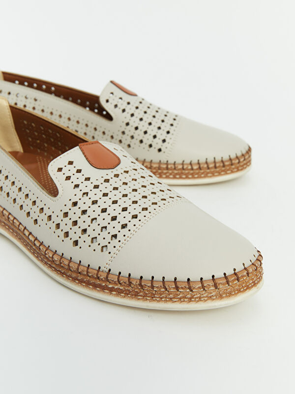 Hasır Tabanlı Kadın Casual Ayakkabı - Görsel 4