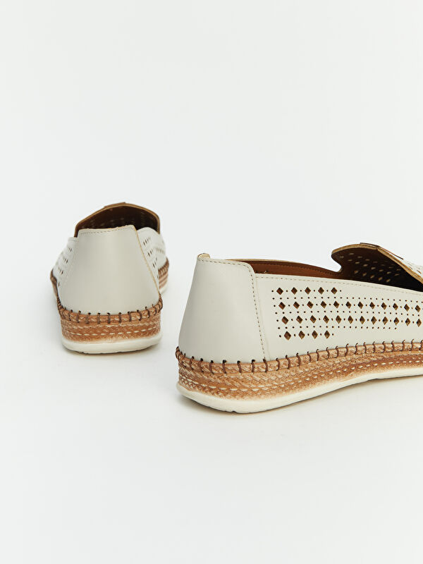 Hasır Tabanlı Kadın Casual Ayakkabı - Görsel 5