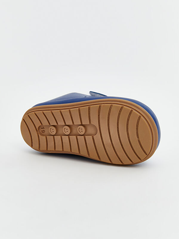 Deri Görünümlü Erkek Bebek İlk Adım Ayakkabısı - Görsel 5