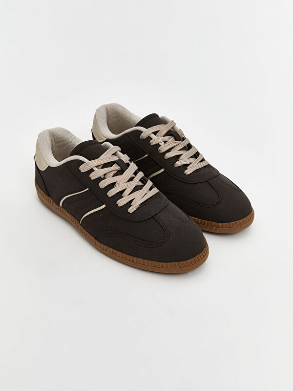 Lcw Steps Kahverengi Lcw Steps Bağcıklı Kadın Spor Ayakkabı