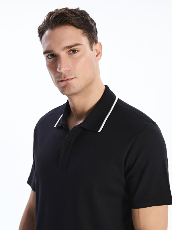 LCW Vision Polo Yaka Penye Erkek Tişört