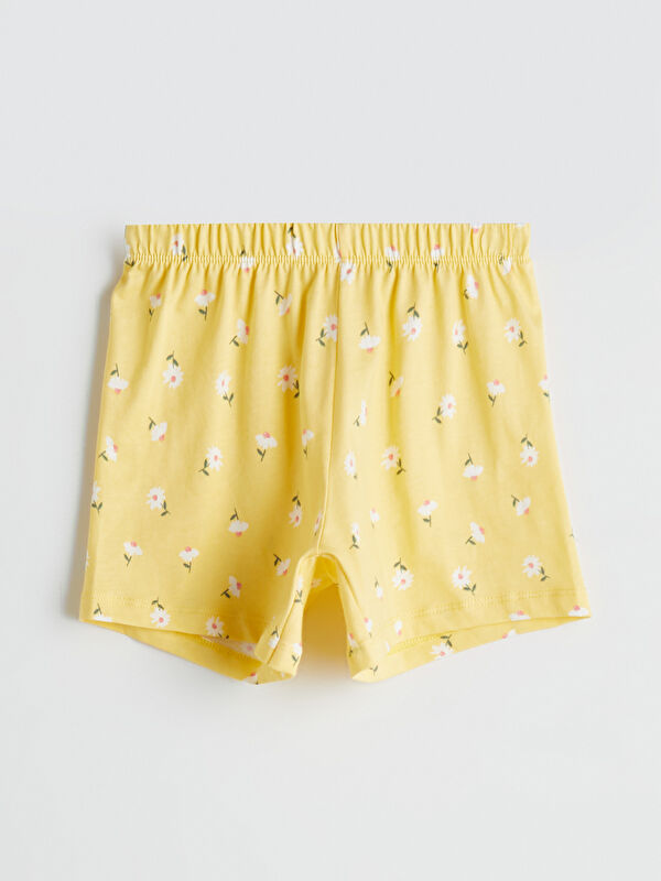 LCW Kids Beli Lastikli Kız Çocuk Pijama Alt