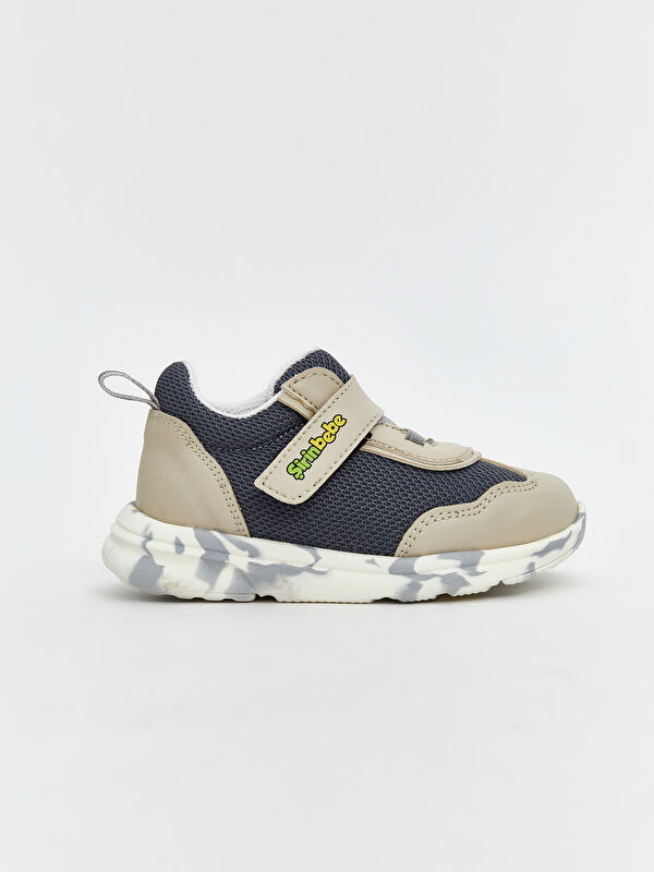 Bağcık ve Cırt Cırtlı Erkek Bebek Spor Ayakkabı - Görsel 3