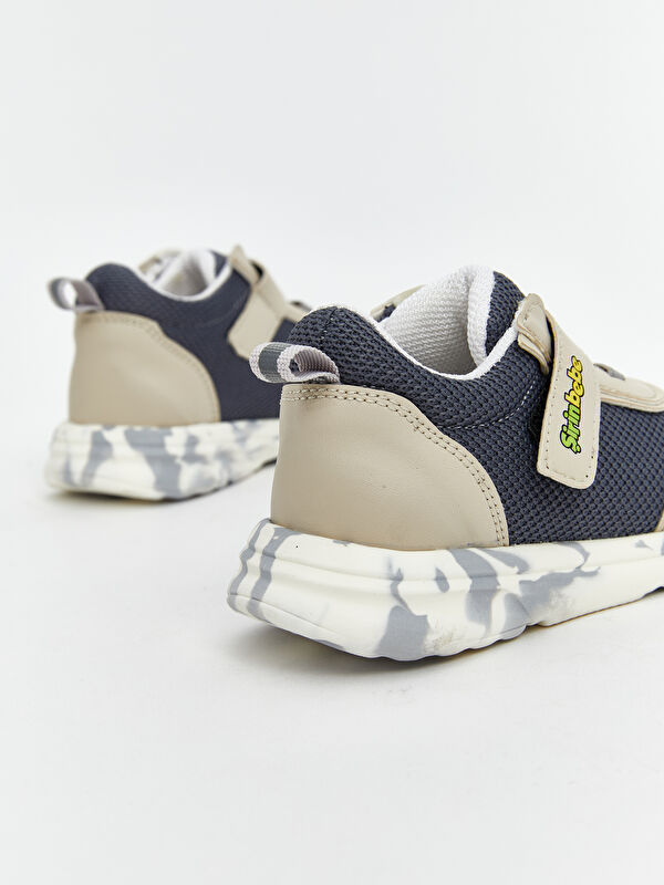 Bağcık ve Cırt Cırtlı Erkek Bebek Spor Ayakkabı - Görsel 6