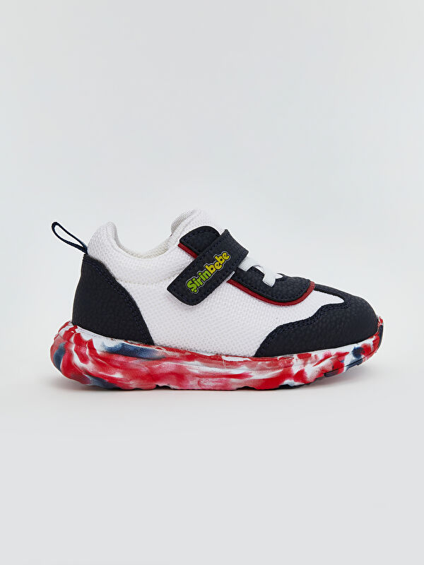 Bağcık ve Cırt Cırtlı Erkek Bebek Spor Ayakkabı - Görsel 3