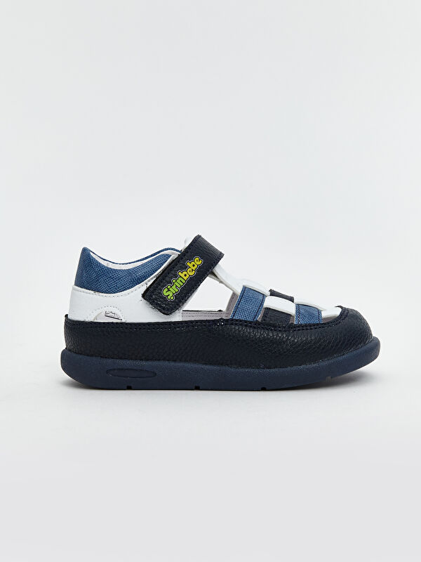 Ortopedik Taban Erkek Bebek Sandalet - Görsel 3