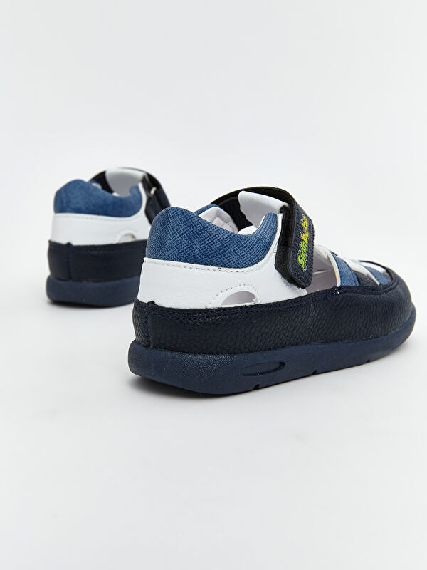 Ortopedik Taban Erkek Bebek Sandalet - Görsel 6