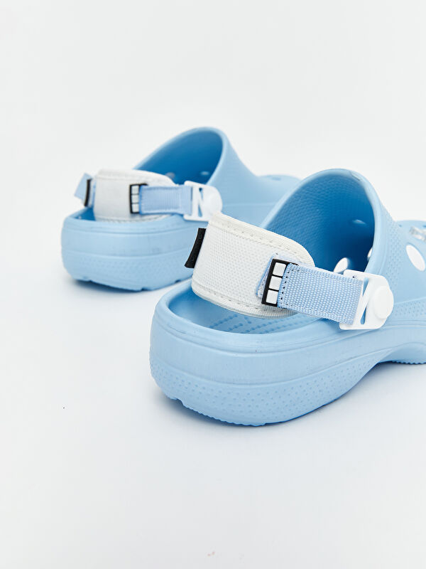 Çiçek Baskılı Kadın Plaj Sandaleti - Görsel 6