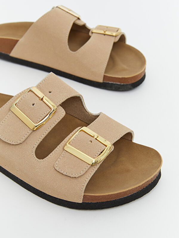 Lcw Steps Pembe Lcw Steps Çift Bantlı Kadın Terlik