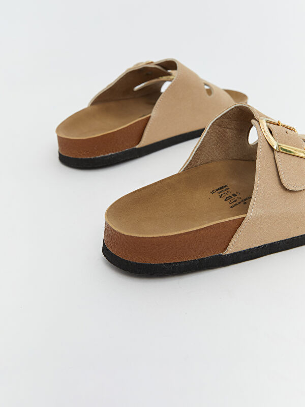 Lcw Steps Pembe Lcw Steps Çift Bantlı Kadın Terlik