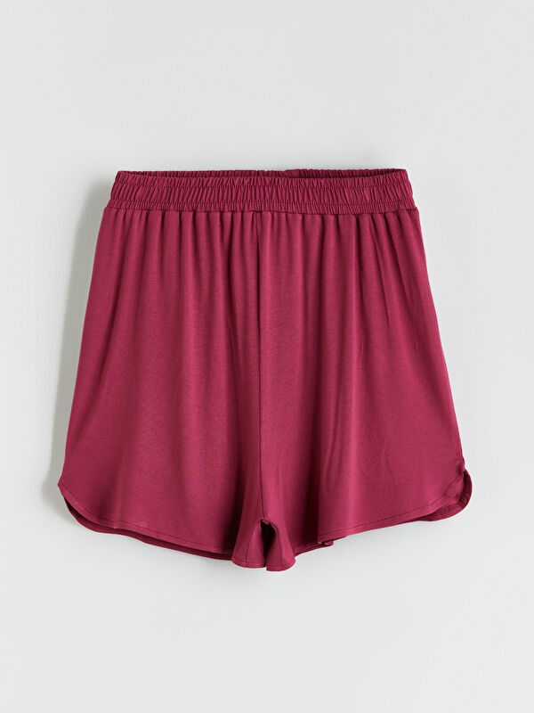 LCW Kids Beli Lastikli Kız Çocuk Pijama Şort