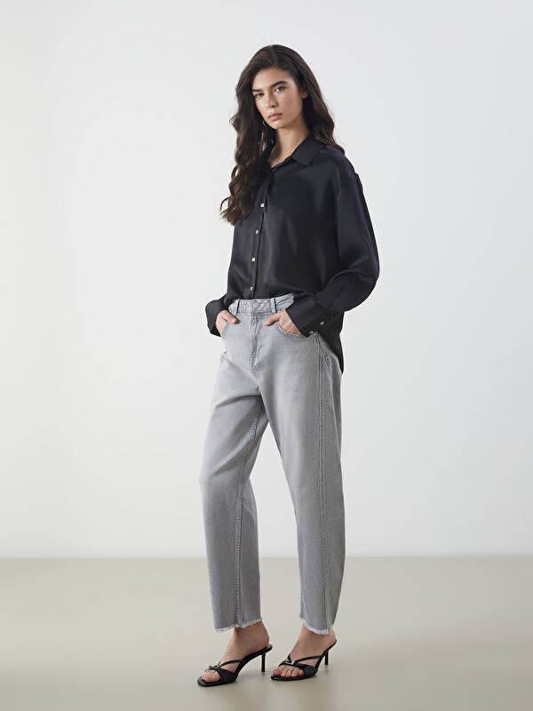 LCW Modest Baggy Fit Kadın Jean Pantolon