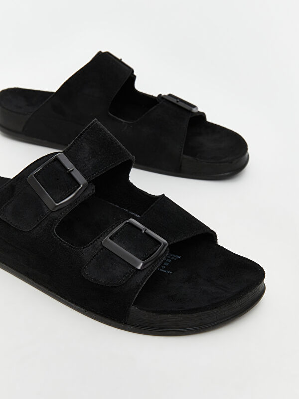 Lcw Steps Bej Lcw Steps Süet Görünümlü Erkek Terlik