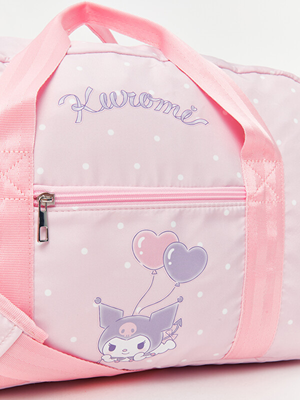 LCW ACCESSORIES Pembe Kuromi Baskılı Kız Çocuk Spor Çantası