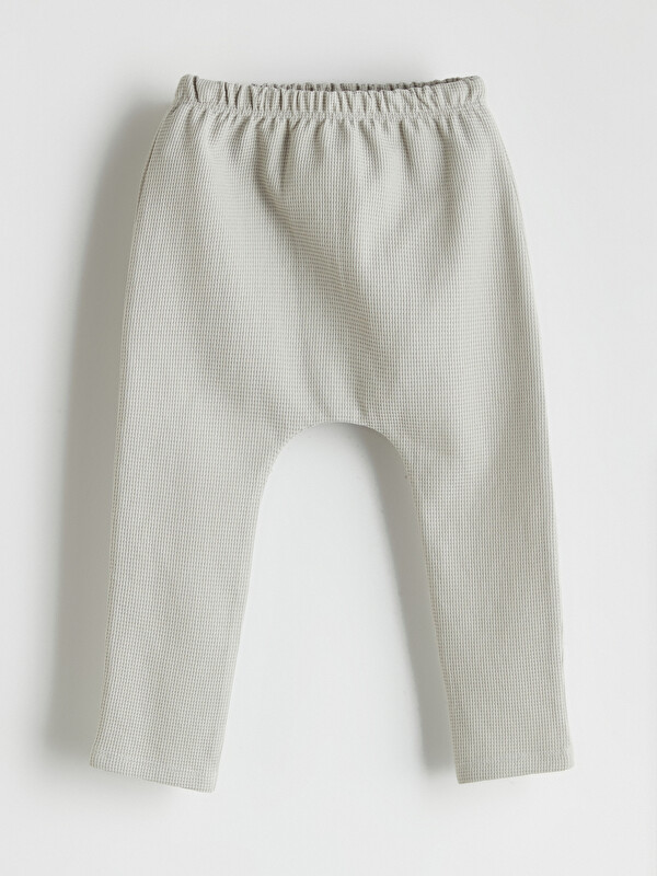 LCW baby Beli Lastikli Erkek Bebek Pantolon