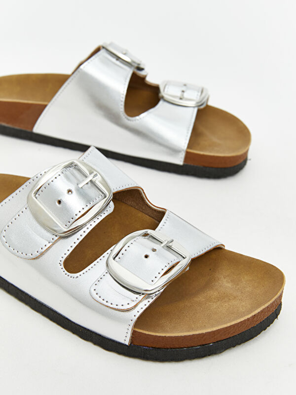 Lcw Steps Mavi Lcw Steps Çift Bantlı Kadın Terlik