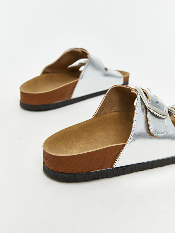 Lcw Steps Mavi Lcw Steps Çift Bantlı Kadın Terlik