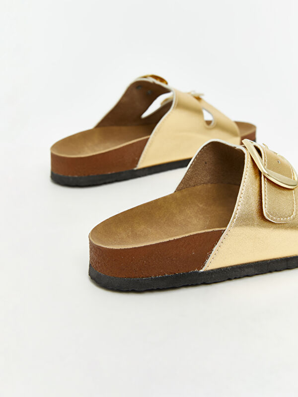 Lcw Steps Mavi Lcw Steps Çift Bantlı Kadın Terlik