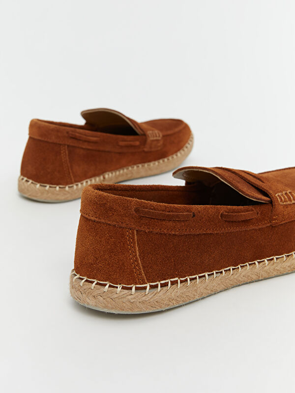 Süet Görünümlü Erkek Loafer Ayakkabı - Görsel 6