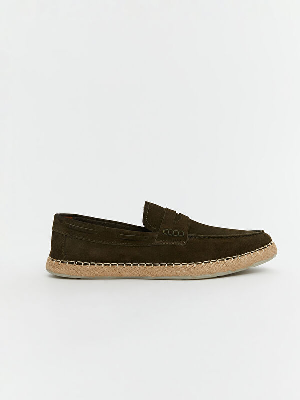 Süet Görünümlü Erkek Loafer Ayakkabı - Görsel 3