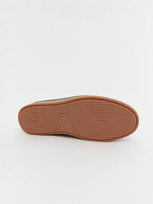Hasır Tabanlı Erkek Loafer Ayakkabı - Görsel 5