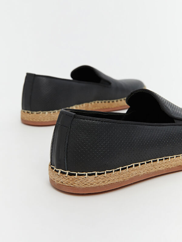 Hasır Tabanlı Erkek Loafer Ayakkabı - Görsel 6