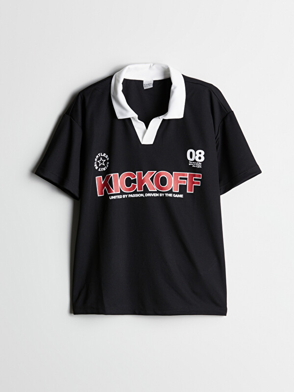 LCW Kids Polo Yaka Erkek Çocuk Tişört