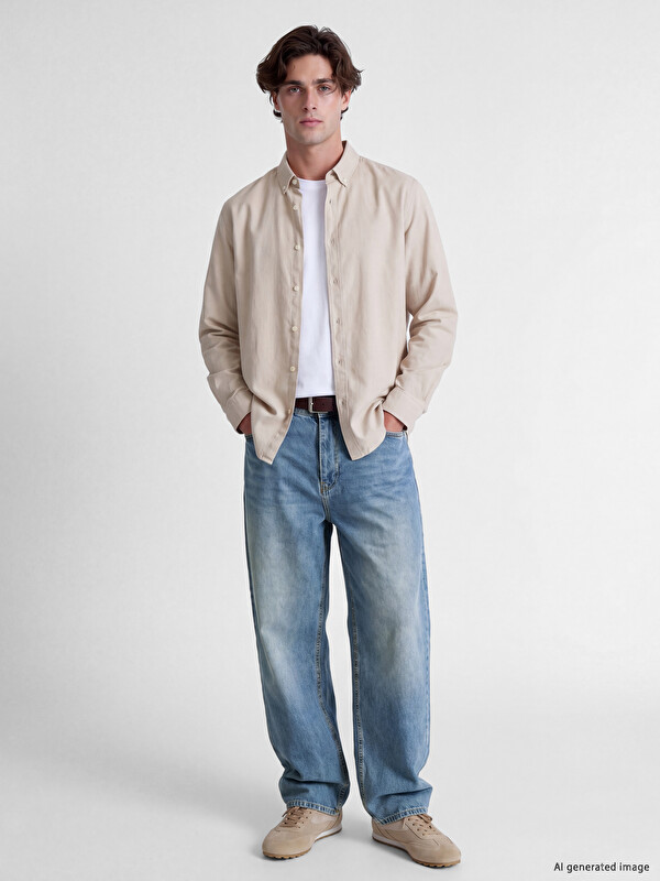 LCW Jeans Loose Fit Erkek Jean Pantolon
