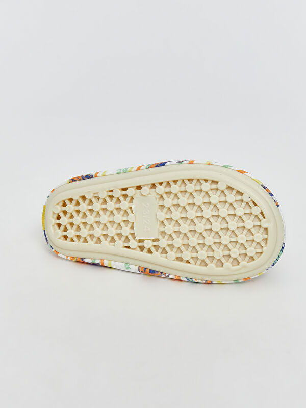 Dinozor Baskılı Erkek Bebek Deniz Ayakkabısı - Görsel 5