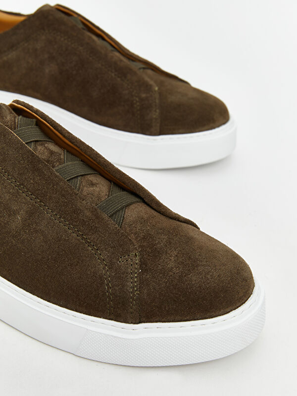 Süet Erkek Spor Ayakkabı - Görsel 4