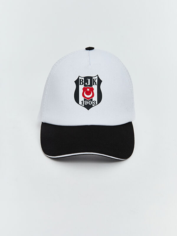 LCW ACCESSORIES Beşiktaş Baskılı Erkek Çocuk Kep Şapka