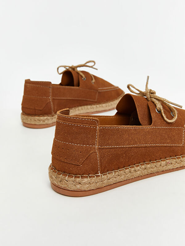 Hasır Tabanlı Erkek Espadril Ayakkabı - Görsel 6