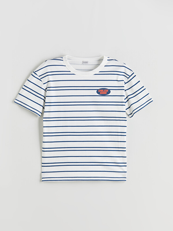 LCW Kids Bisiklet Yaka Erkek Çocuk Tişört