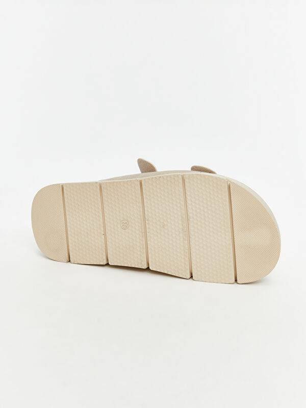 Lcw Steps Haki Lcw Steps Çift Bantlı Kadın Terlik