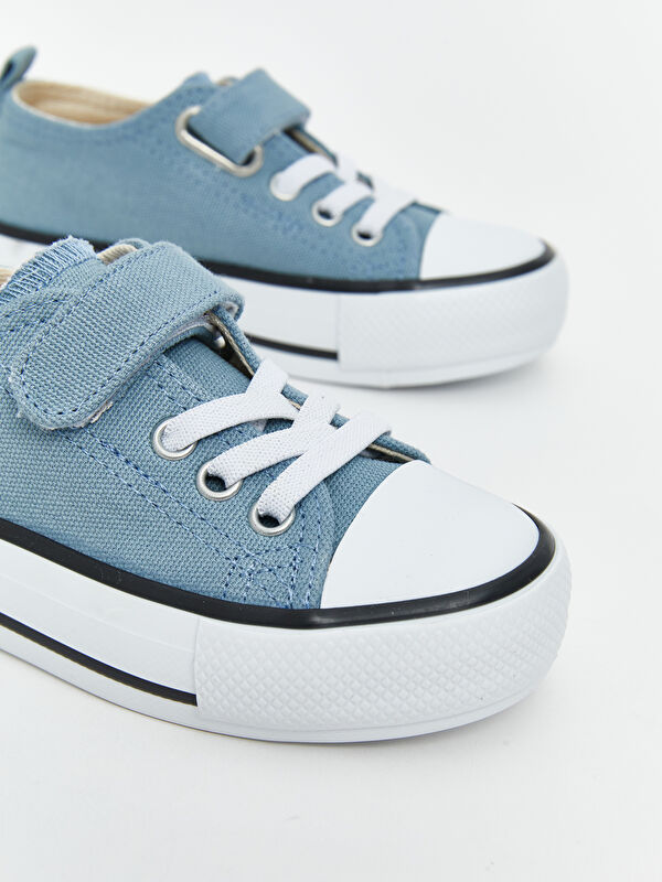 Bağcık ve Cırt Cırtlı Erkek Bebek Spor Ayakkabı - Görsel 4