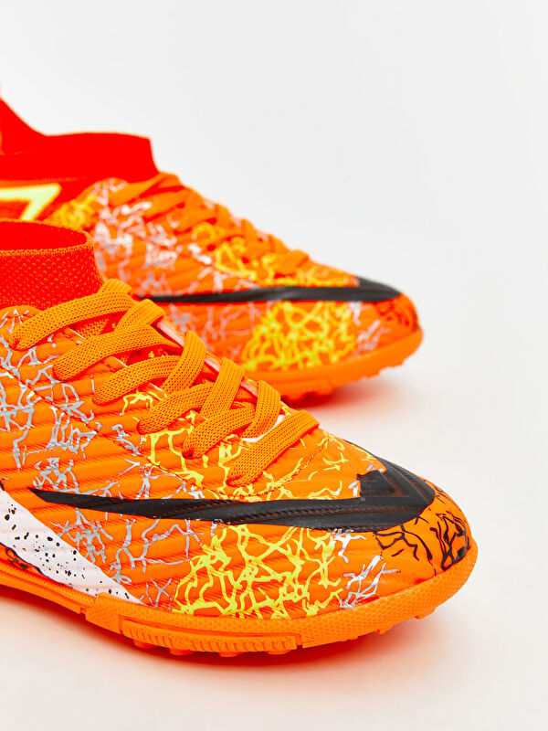 Lcw Steps Beyaz Lcw Steps Baskili Erkek Çocuk Halı Saha Ayakkabısı