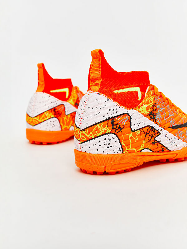 Lcw Steps Beyaz Lcw Steps Baskili Erkek Çocuk Halı Saha Ayakkabısı