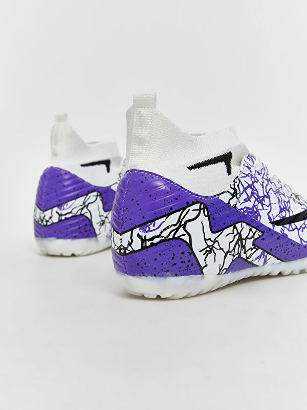 Lcw Steps Beyaz Lcw Steps Baskili Erkek Çocuk Halı Saha Ayakkabısı