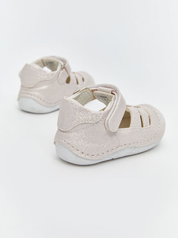 Cırt Cırtlı Kız Bebek Sandalet - Görsel 6