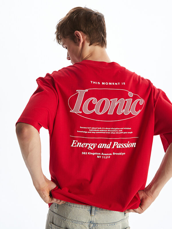 XSIDE Crew Neck Printed Men's T-Shirt
