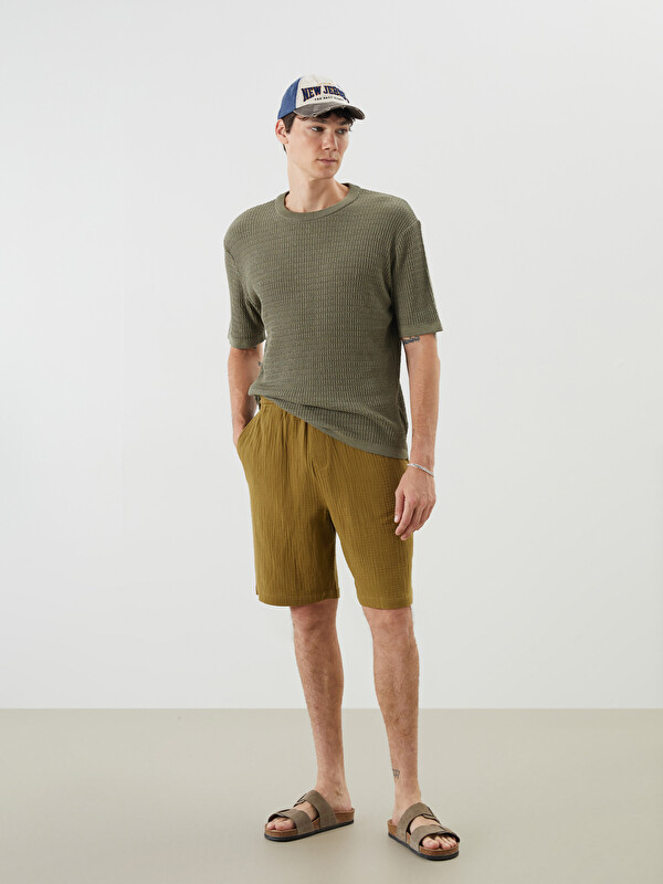 XSIDE Baggy Fit Men's Muslin Shorts