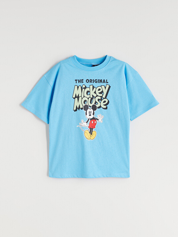LCW Kids Mickey Mouse Baskılı Erkek Çocuk Tişört - S5QF42Z1-GEZ | LCW
