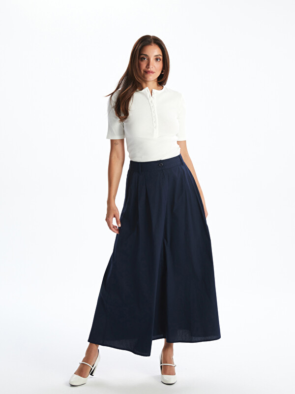 LCWAIKIKI Classic Standard Fit Pleated Skirt