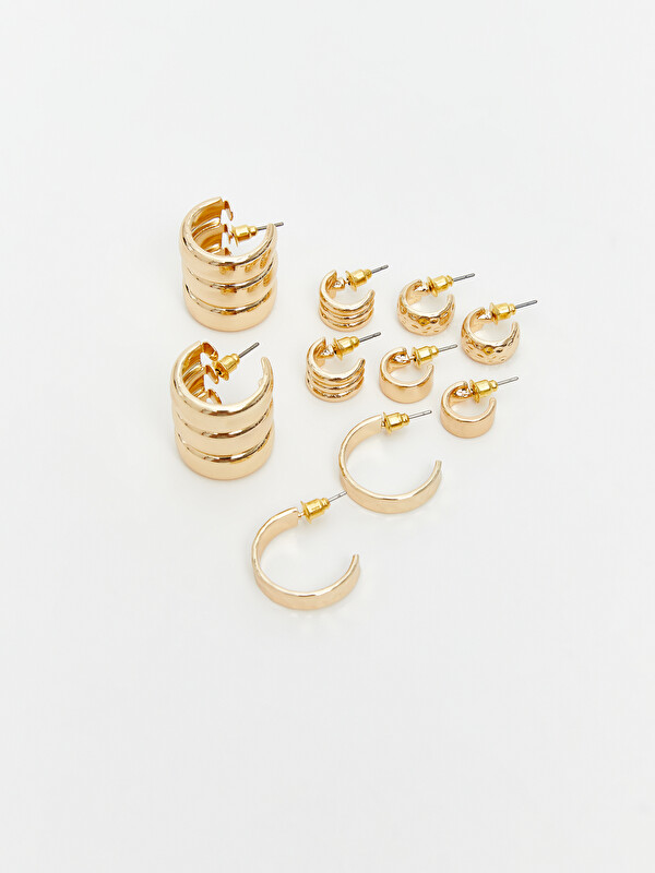 LCW JOY Womens Earrings Set of 5