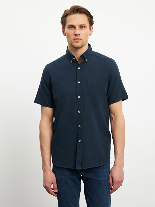 LCWAIKIKI Classic Regular Fit Poplin Men's Shirt
