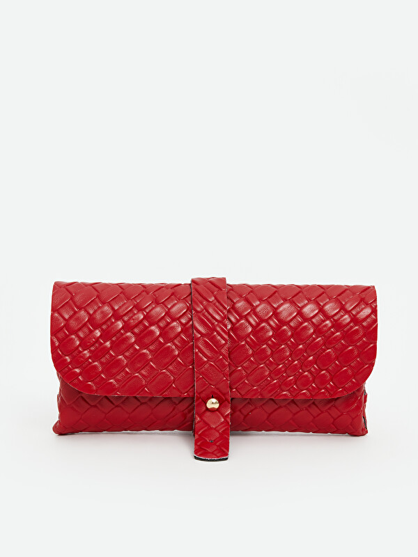 LCW ACCESSORIES Deri Görünümlü Kroko Desenli Kadın Cüzdan