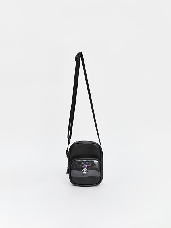 LCW ACCESSORIES Kuromi Baskılı Kız Çocuk Çapraz Çanta