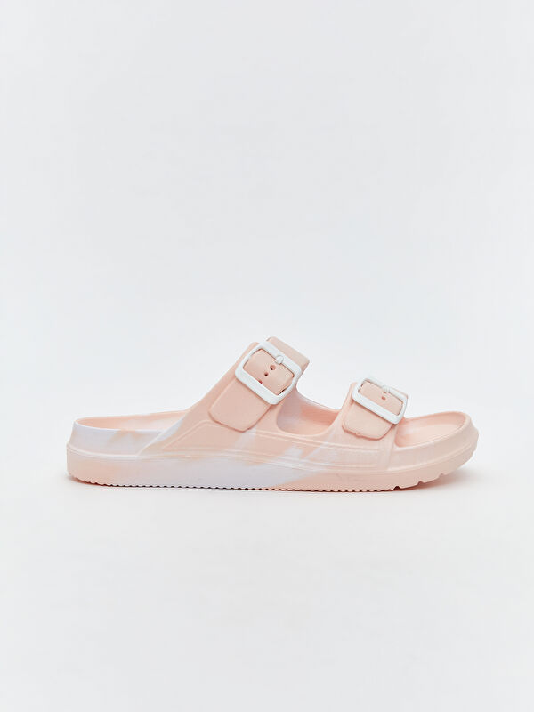 Lcw Steps Lila Lcw Steps Çift Bantlı Kadın Terlik